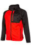 Motorradhoodie Klim Alpha High Risk Rot-Schwarz