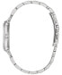 ფოტო #2 პროდუქტის Women's Classic Crystal Stainless Steel Bracelet Watch 32mm