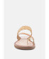 Фото #3 товара ISIDORA Mustard Braided Leather Flat Sandal