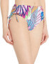 Trina Turk Women's 247823 Side Tie High Waist Bikini Bottom Swimwear Size 2