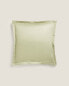 Фото #7 товара (300 thread count) sateen pillowcase with trim