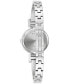 ფოტო #3 პროდუქტის Women's Marc Anthony Modern Diamond Accent Stainless Steel Bangle Bracelet Watch 26mm