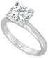 ფოტო #1 პროდუქტის Certified Lab Grown Diamond Cushion-Cut Solitaire Engagement Ring (4 ct. t.w.) in 14k Gold