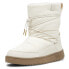 Фото #2 товара Puma Snowbae Womens White Casual Boots 39392002