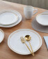 Фото #9 товара Clara 16 Pc. Dinnerware Set, Service for 4