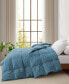 Cotton Goose Down Feather Fiber Comforter, Full/Queen