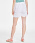 ფოტო #4 პროდუქტის Women's Drawstring Pull-On Shorts, Created for Macy's