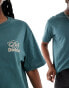 Dickies big sandy back print t-shirt in dark green