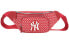 Фото #1 товара Сумка фанни-пак MLB Monogram NY в стиле ретро, красная 32BGC9911-50R