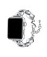 Women's Lover Heart Stainless Steel Band for Apple Watch 42mm, 44mm, 45mm, 49mm Серебристый, 42mm - фото #1