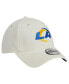 ფოტო #4 პროდუქტის Men's Cream Los Angeles Rams Classic 39THIRTY Flex Hat