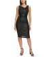 ფოტო #1 პროდუქტის Women's Sequined Sheath Dress