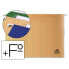 LIDERPAPEL Kraft extended folio leader hanging folder