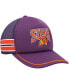 Men's Purple Phoenix Suns Sidebrand Stripes Trucker Adjustable Hat