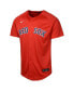 ფოტო #3 პროდუქტის Big Boys and Girls Red Boston Red Sox Alternate Limited Jersey