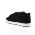 Фото #12 товара DC Court Graffik 300529-KRN Mens Black Skate Inspired Sneakers Shoes