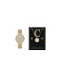 Фото #1 товара Часы и аксессуары KENDALL + KYLIE Женские наручные часы из золотистого металлического сплава с браслетом 38 мм Gift Set