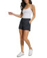 ფოტო #5 პროდუქტის Women's Mid Rise Utility Denim Shorts