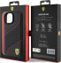 Ferrari Ferrari FEHCP15SPWAK iPhone 15 / 14 / 13 6.1" black/black hardcase Perforated Waves Metal Logo - фото #8