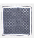 ფოტო #2 პროდუქტის Men's Ravello - Large Silk Pocket Square for Men - Navy