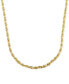 Фото #1 товара Rope Chain 24" Necklace (3mm) in Solid 14k Gold