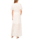 Фото #2 товара Платье макси с кружевными рукавами CeCe для женщин