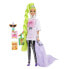 Фото #1 товара BARBIE Extra With Neon Green Hair And Pet Toy Doll
