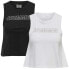 ფოტო #2 პროდუქტის HUMMEL Cali Cropped Cotton sleeveless T-shirt 2 units