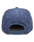 Фото #2 товара Men's Deep Sea Blue Seattle Kraken Corduroy Chain Stitch Adjustable Hat