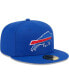 Фото #4 товара Men's Royal Buffalo Bills Main 59FIFTY Fitted Hat