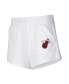 ფოტო #1 პროდუქტის Women's White Miami Heat Sunray Shorts