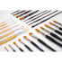 MILAN ´Premium Synthetic´ Flat Paintbrush With Short Handle Series 621 No. 8