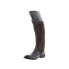 Фото #4 товара Roan by Bed Stu Natty F858037 Womens Gray Leather Lace Up Knee High Boots