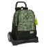 Фото #1 товара Детский рюкзак с колесиками Kelme Travel Черно-зеленый 32 х 44 х 16 см