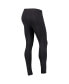 Women's Black Army Black Knights Fleece-Lined Leggings