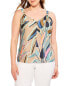 Фото #1 товара Nic+Zoe Plus Banana Leaves Tank Women's 3X