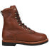 Фото #2 товара Georgia Boots Farm & Ranch 8 Inch Lace Up Work Mens Brown Work Safety Shoes G70