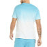 Фото #2 товара Puma Melo Fade Graphic Crew Neck Short Sleeve T-Shirt Mens Blue Athletic Casual