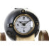 Фото #2 товара Настольные часы DKD Home Decor 20,5 x 20,5 x 21,5 cm Чёрный Позолоченный Алюминий Смола Колониальный