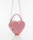 Фото #1 товара Women's Crystal Heart Bag