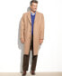 Фото #2 товара Big and Tall Signature Wool-Blend Overcoat