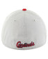 Фото #3 товара Men's Gray/Red St. Louis Cardinals Sure Shot Classic Franchise Hat