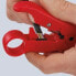 Фото #5 товара Инструмент для удаления изоляции с коаксиального кабеля Knipex 16 60 06 SB KN-166006SB