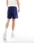 adidas Running Own The Run shorts in navy and orange