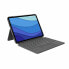 Фото #5 товара Чехол для iPad с клавиатурой Logitech iPad Pro 11 | iPad Pro 2020 11 Серый Испанская Qwerty QWERTY