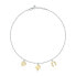 Playful bicolor necklace for good luck Maia SAUY02