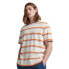 Фото #1 товара SUPERDRY Vintage Textured Stripe short sleeve T-shirt