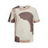 ფოტო #1 პროდუქტის JACK & JONES Blacarnaby Print Plus Size short sleeve T-shirt