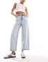 JJXX culotte jeans in light wash