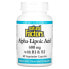 Alpha-Lipoic Acid with B1 & B2, 600 mg, 60 Vegetarian Capsules